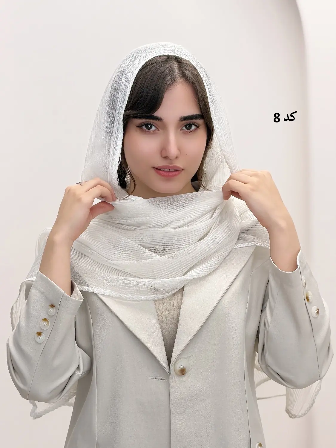 4477-شال ابریشم کیلا